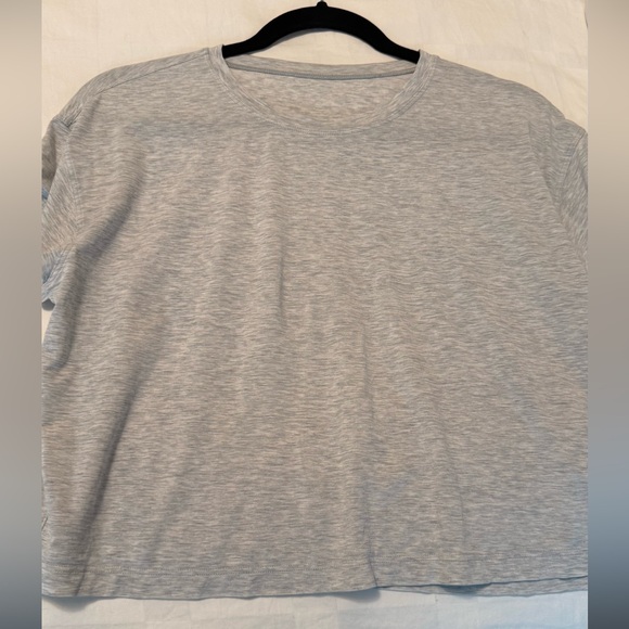 Lululemon Cates Tee Heathered Core Ultra Light Grey - Picture 9 of 9